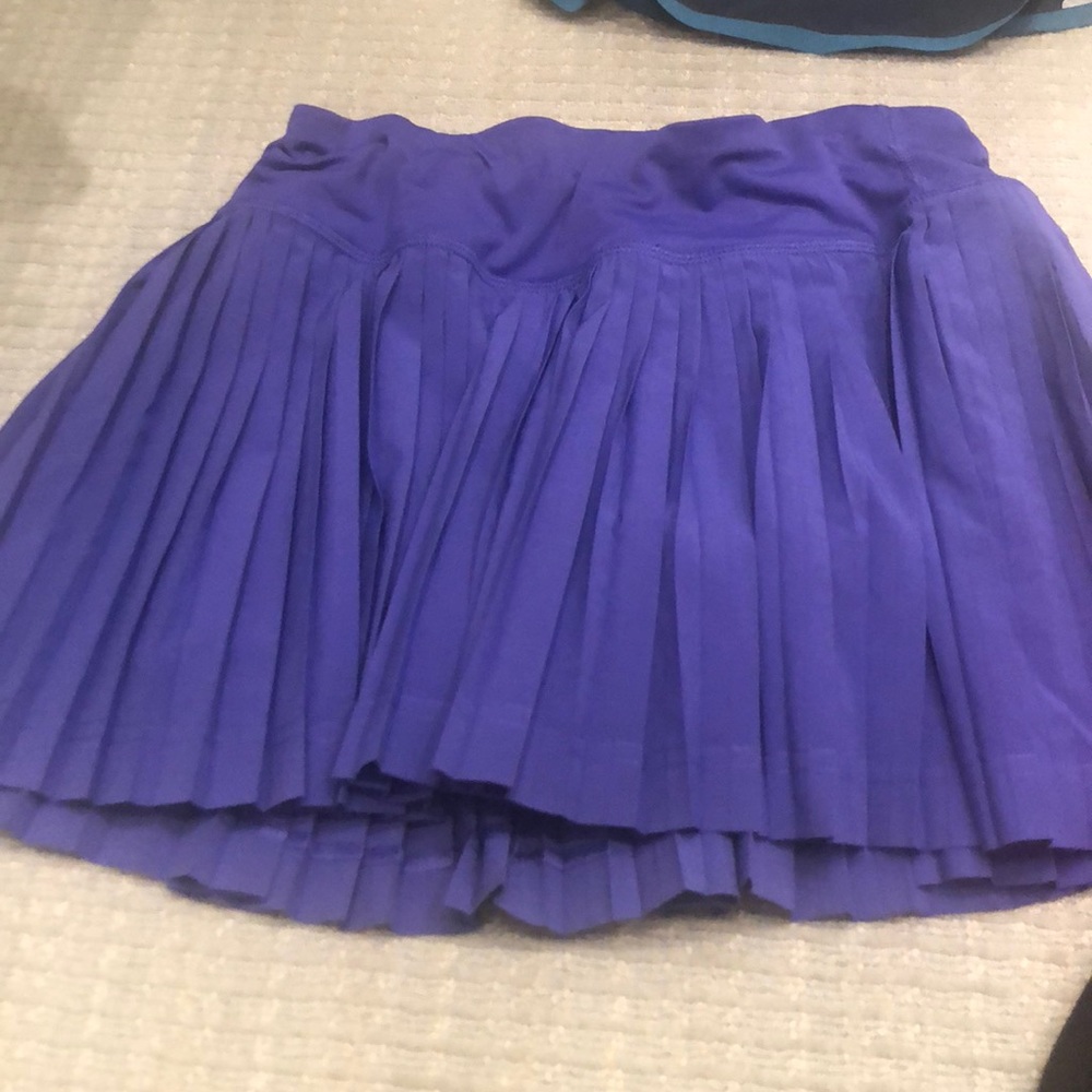 Lululemon athletic pleated skirt, Purple size 4